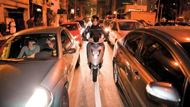 Faixa de motos Faixa de motos