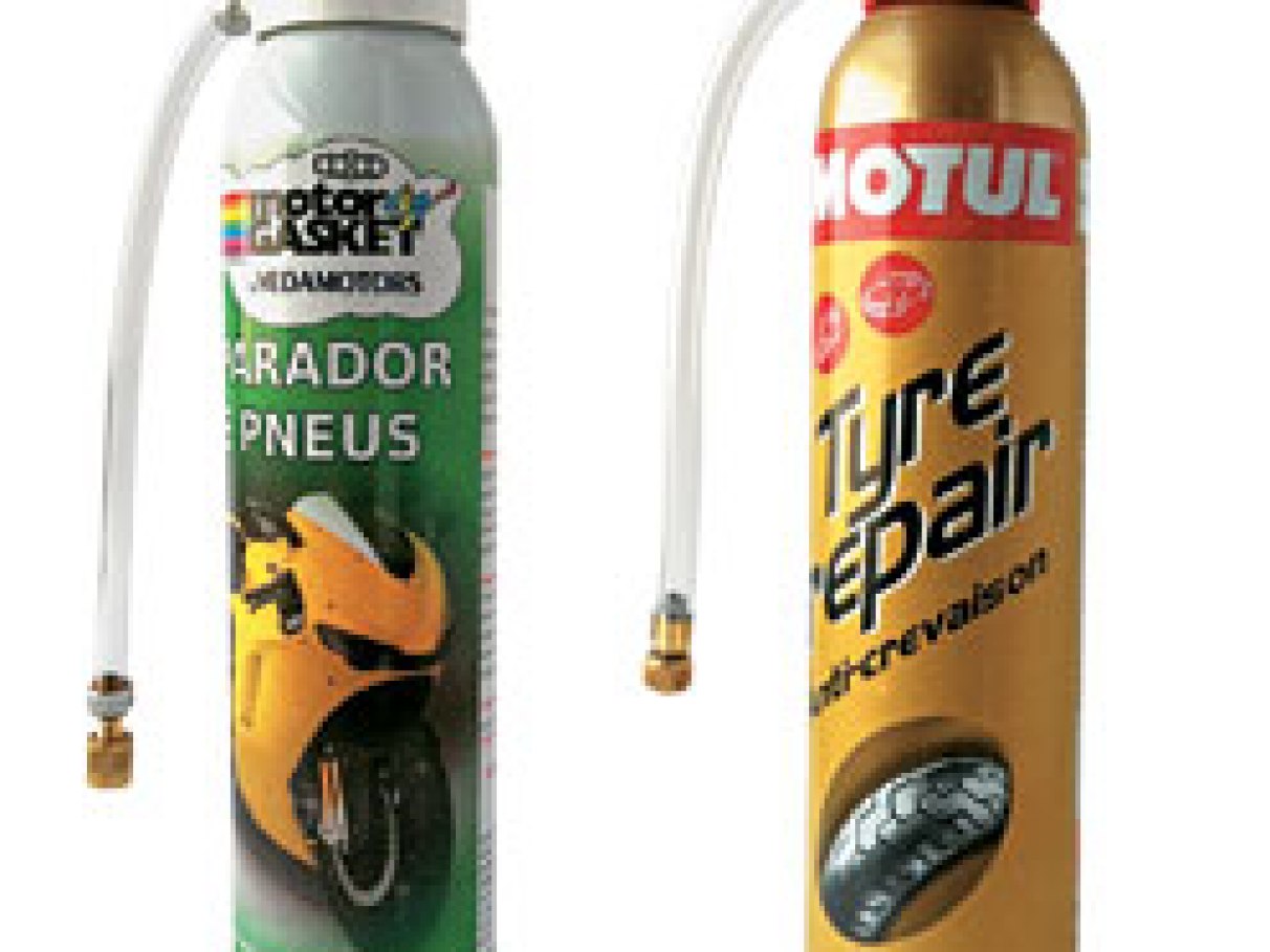 Vocês já usaram esse spray de reparo de pneu furado? : r/motoca