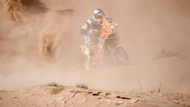Felipe Zanol se recupera no Dakar 2012