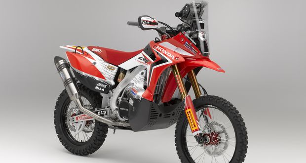 Honda revela sua arma para o Dakar