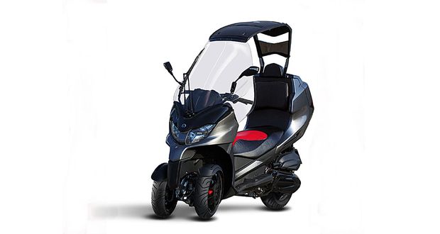 Adiva AD3: roda extra e capota Adiva AD3: roda extra e capota