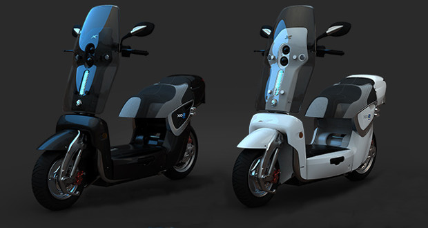 XO2 Urban Transformer: scooter elétrico dobrável