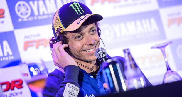 Valentino Rossi divulga Factor 2014 em SP