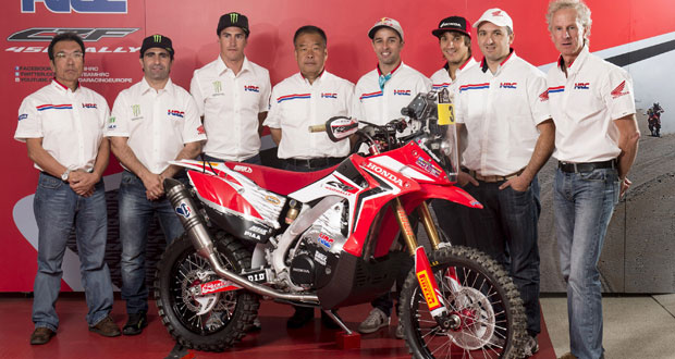 Honda anuncia pilotos para Dakar 2014