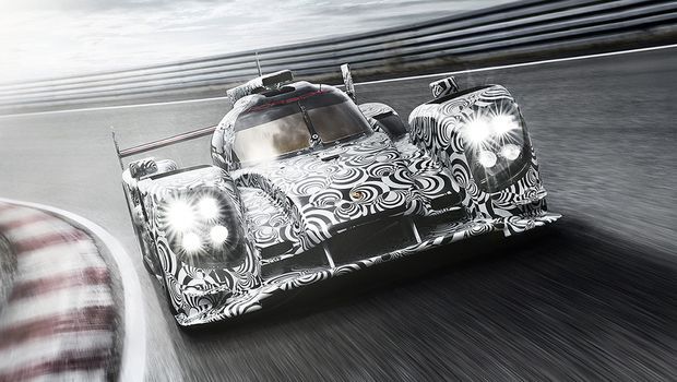 Porsche revela imagens do seu LMP1