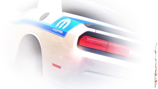 Mopar revela teaser do Challenger 2014