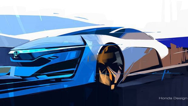 Honda mostra teaser do FCEV concept