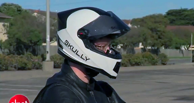 Empresa propõe espécie de Google Glass para capacetes