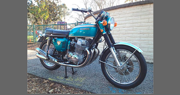 Honda CB750 Four de 1969 é vendida por 148 mil dólares Honda CB750 Four de 1969 é vendida por 148 mil dólares