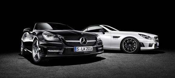 Mercedes-Benz leva edições especiais do SL e SLK a Genebra