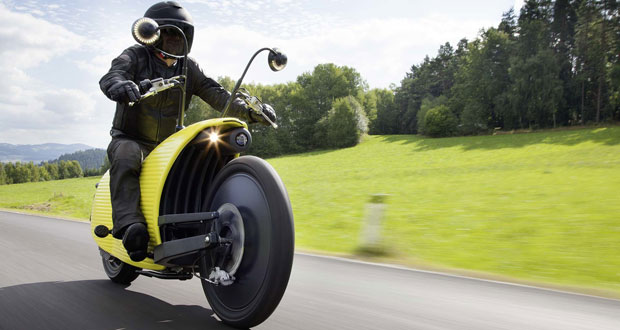 Johammer mostra motocicleta elétrica bem diferente Johammer mostra motocicleta elétrica bem diferente
