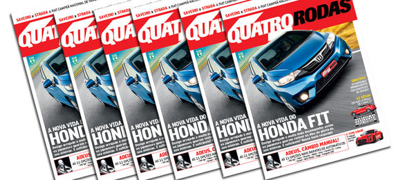 QUATRO RODAS de maio traz o novo Fit