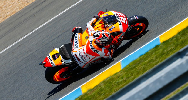MotoGP: Márquez domina treino livre na França