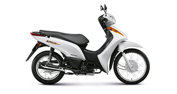 Honda mostra CG 125 Fan e Biz 100 2015 Honda mostra CG 125 Fan e Biz 100 2015