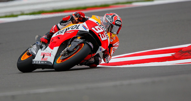MotoGP: Marquez lidera sexta-feira em Silverstone MotoGP: Marquez lidera sexta-feira em Silverstone