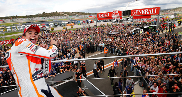 MotoGP: Márquez vence e quebra recorde de vitória em uma temporada MotoGP: Márquez vence e quebra recorde de vitória em uma temporada