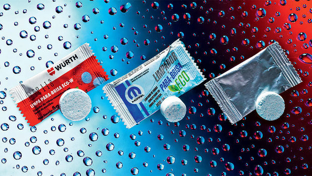 Pastilhas detergente