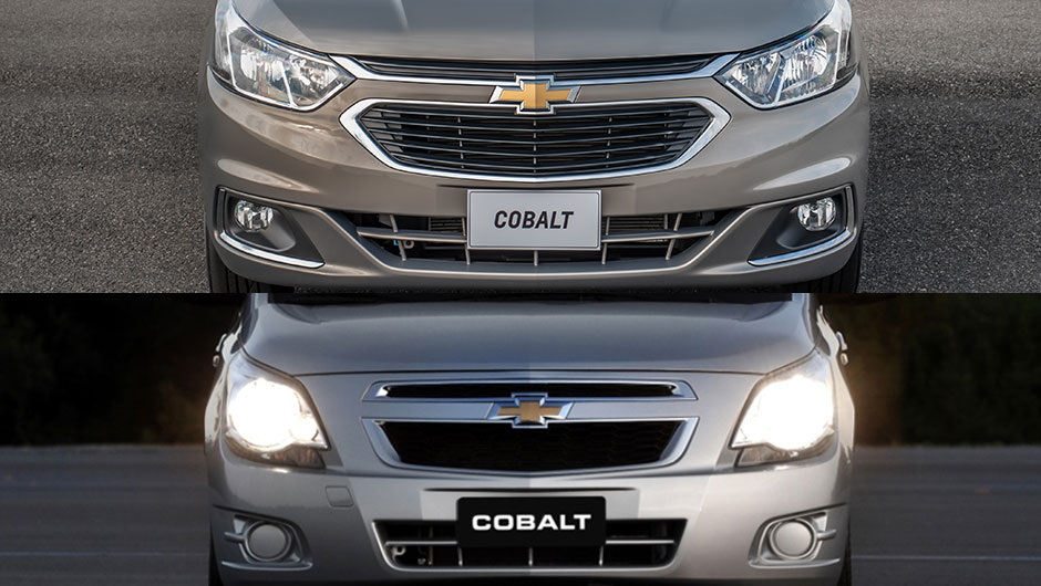 Chevrolet Cobalt: 1ª geração x 2ª geração