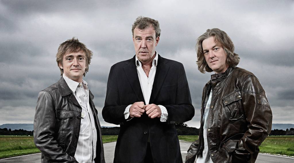 Hammond, Clarkson e May: ex apresentadores do Top Gear