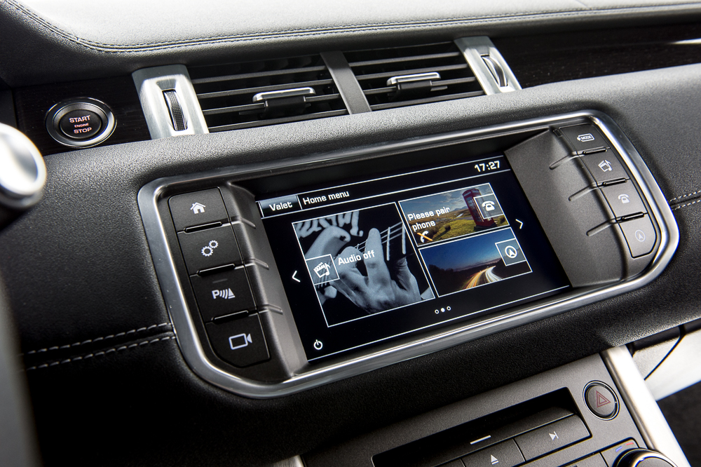 Range Rover Evoque 2016 (central multimídia) Range Rover Evoque 2016 (central multimídia)