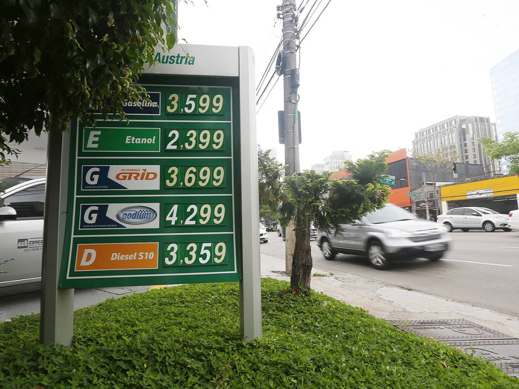 preços dos combustíveis