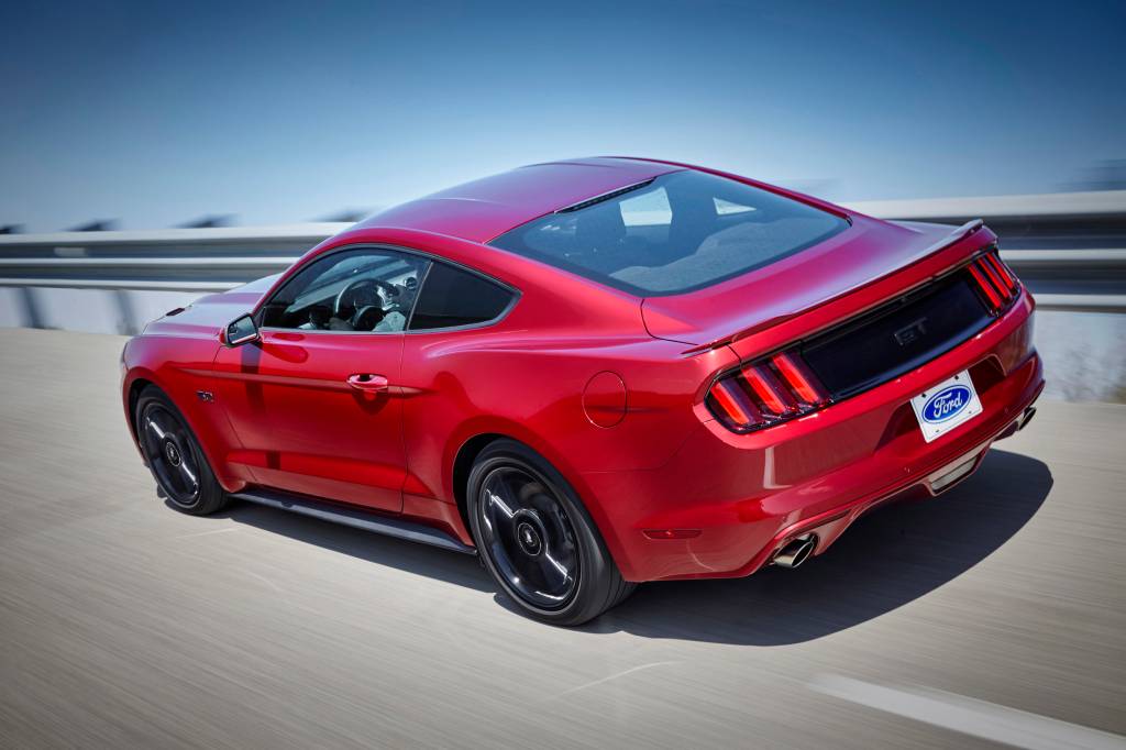 Mustang GT rear