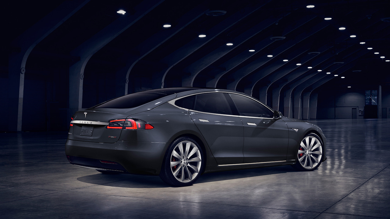 Tesla Model S facelift rear