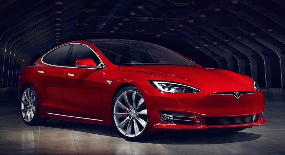 Tesla Model S facelift front
