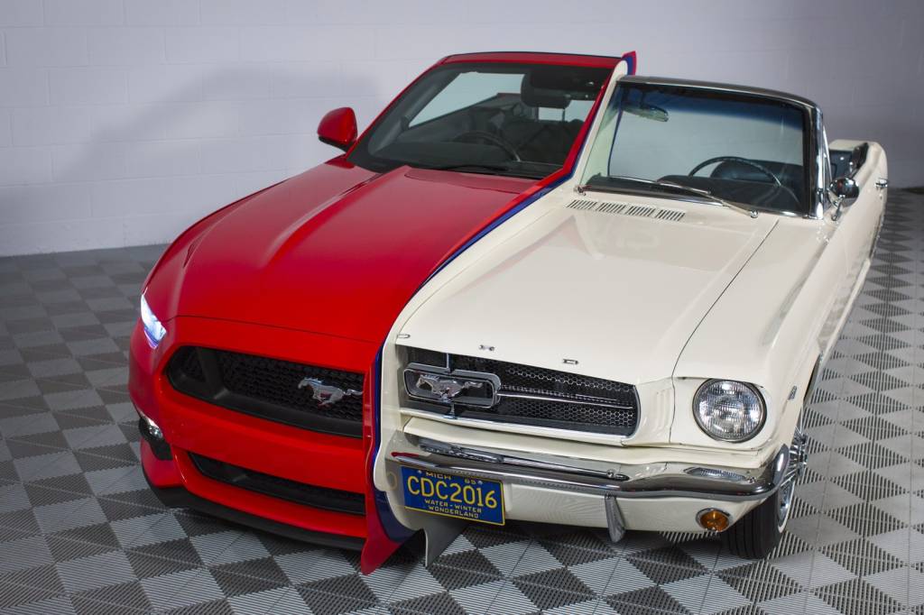 Display Mustang 1965.2015