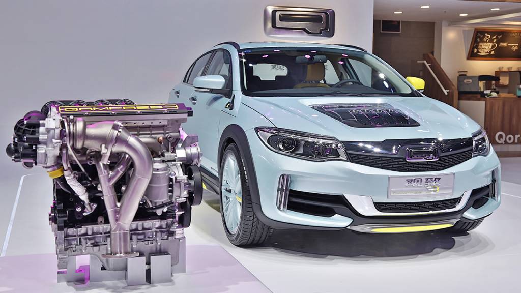 Qoros e o motor desenvolvido pela Koenigsegg Qoros e o motor desenvolvido pela Koenigsegg