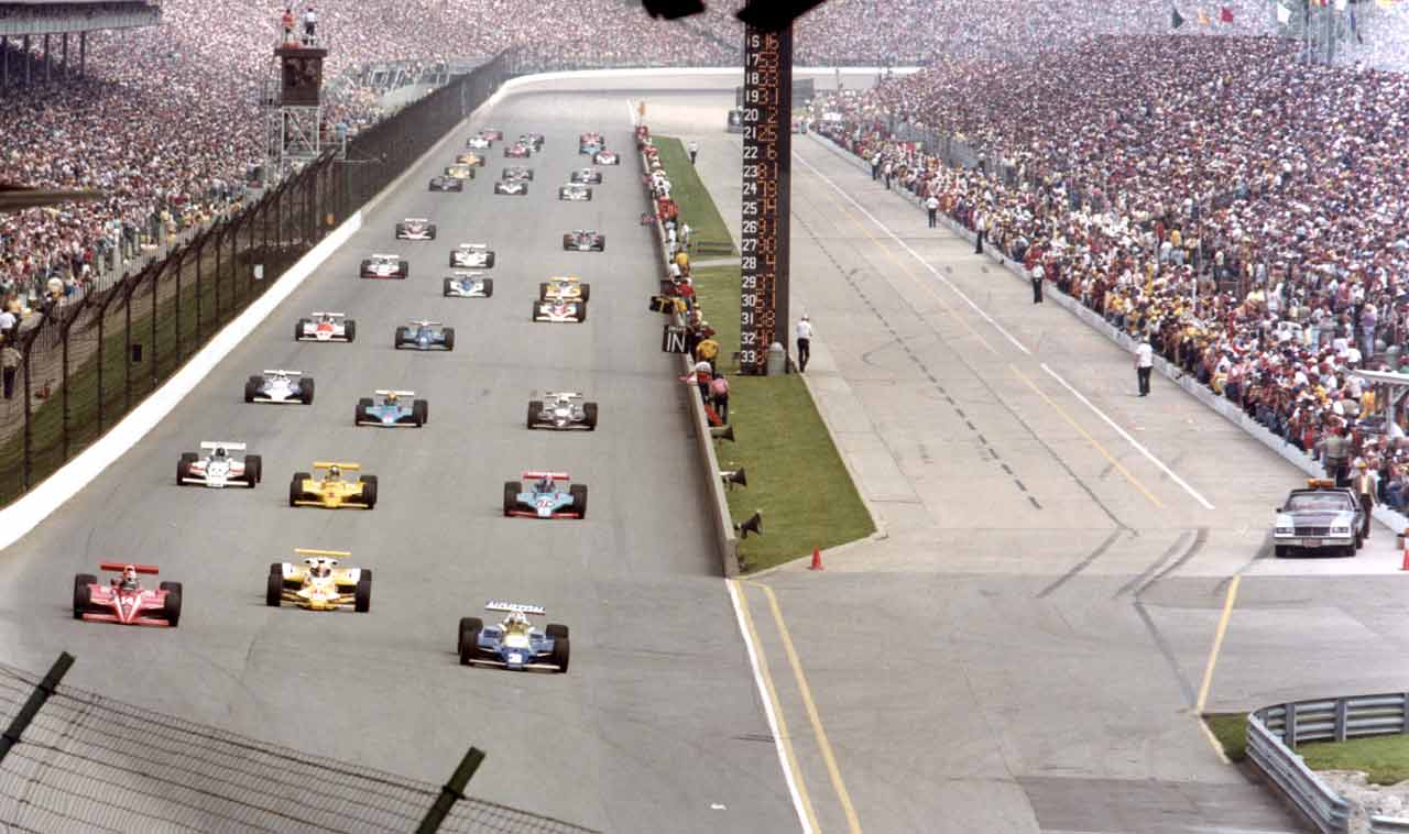 Largada da Indy 500 em 1981