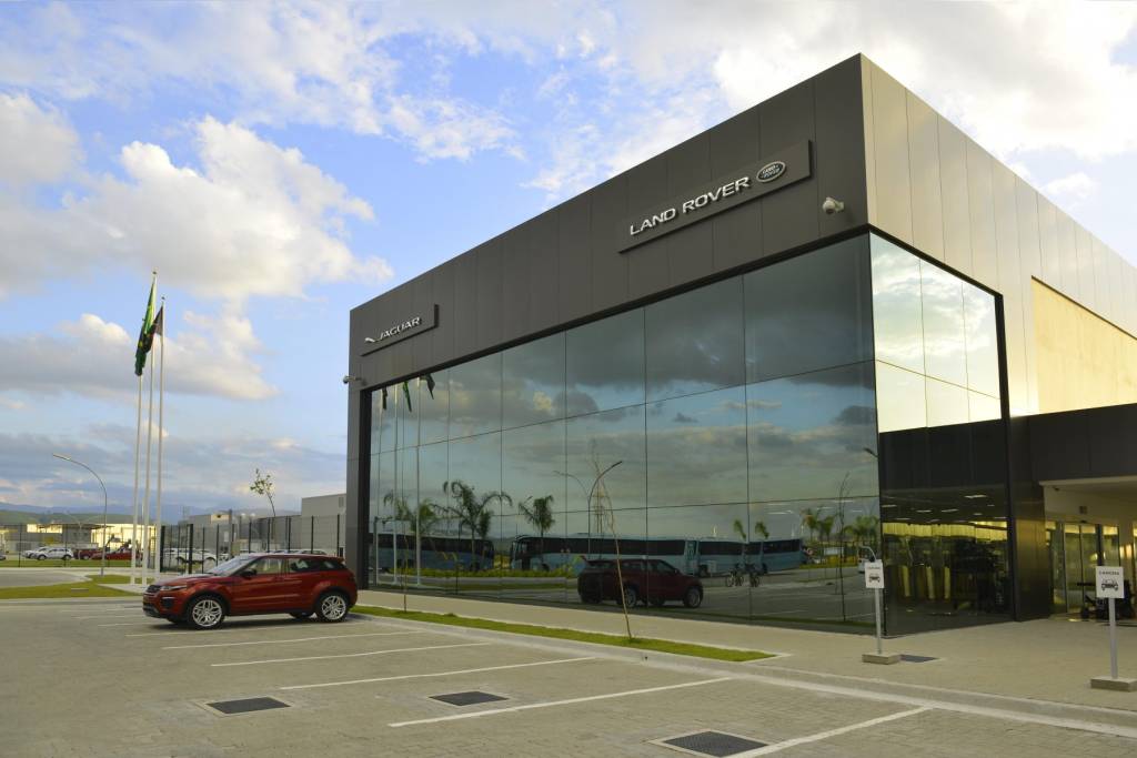 Fábrica da Jaguar/Land Rover em Itatiaia, RJ