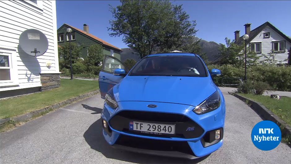 Ford Focus RS táxi