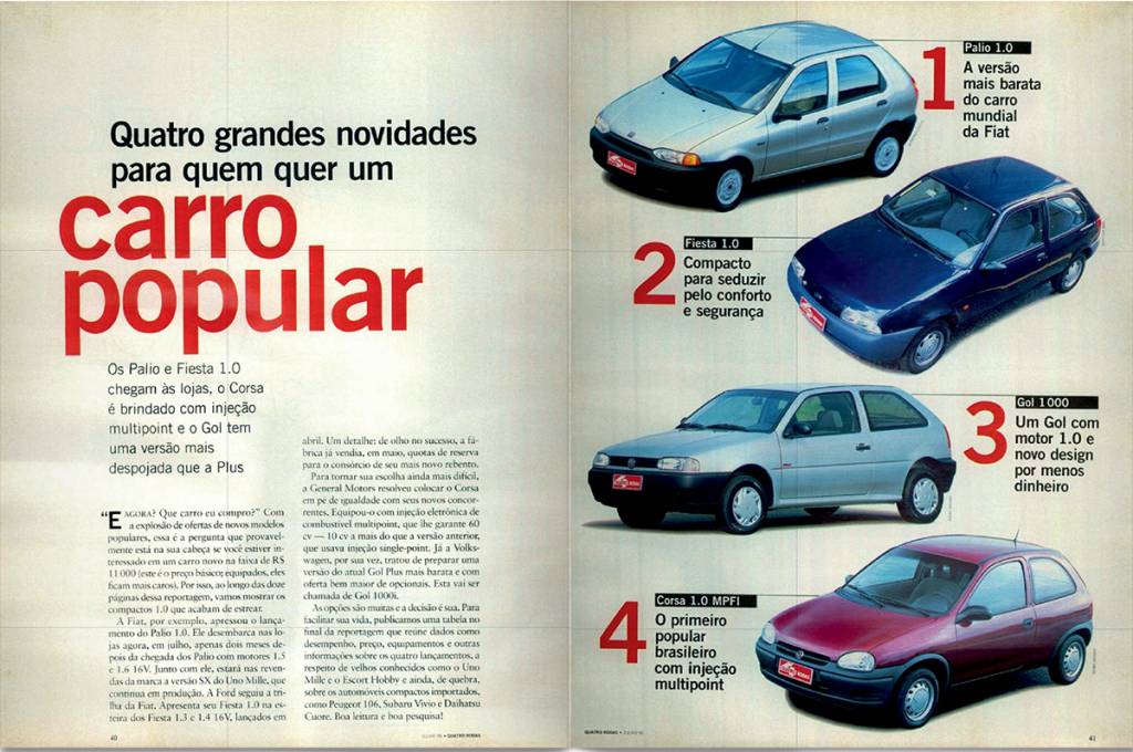 QUATRO RODAS - julho de 1996