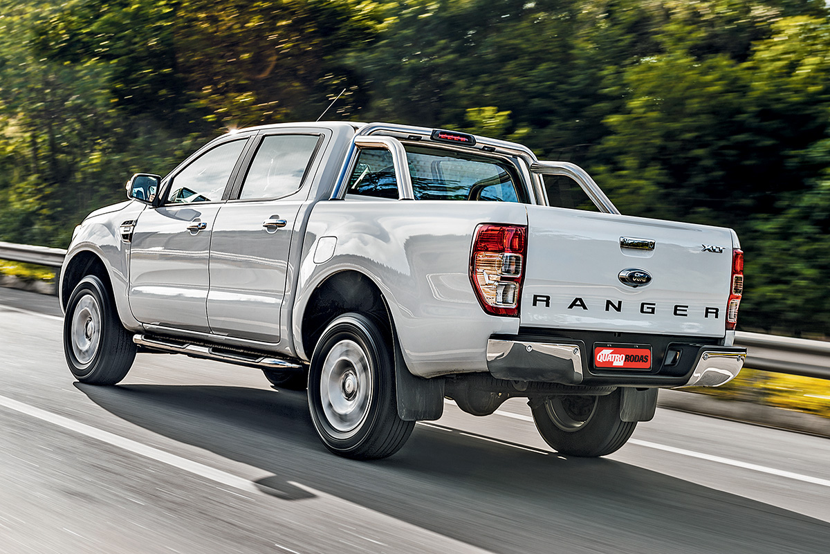 Ford Ranger XLT flex corpo de picape, coração de Fusion Quatro Rodas