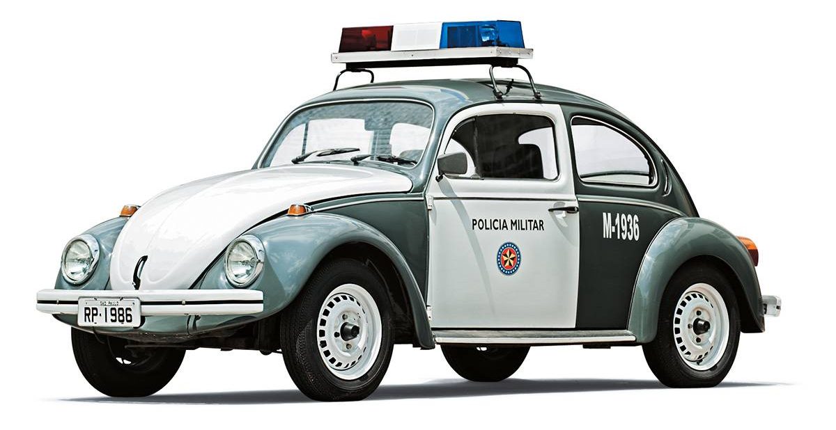 Viaturas policiais - VW Fusca