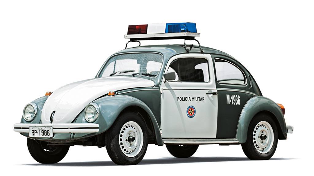 Viaturas policiais - VW Fusca