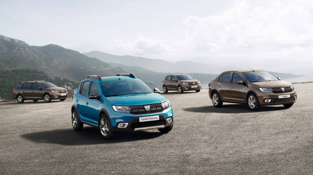 Dacia Sandero e Logan 2017