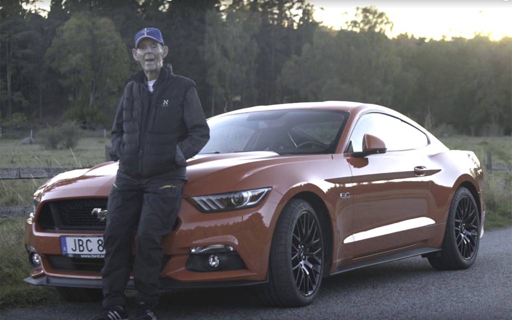 Lennart Ribring e seu Ford Mustang GT 1