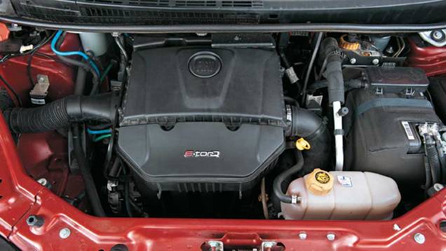 A Idea conta com o novo motor E.torQ 1.6 16V de 117 cv