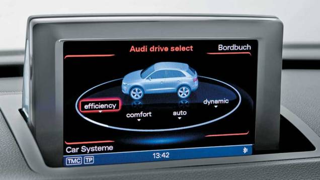 Drive Select ajusta acelerador e direção Drive Select ajusta acelerador e direção