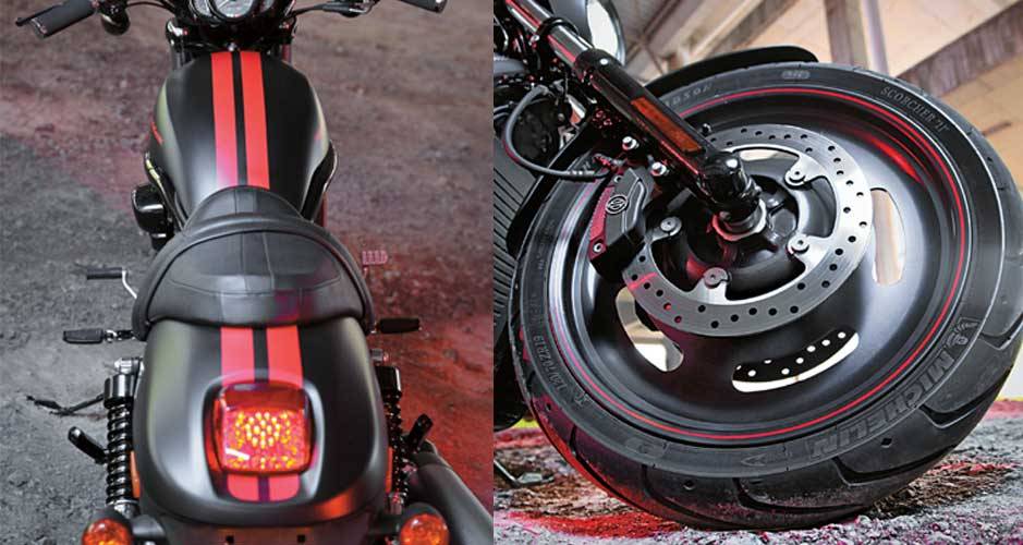 Freios Brembo com ABS, o que h&aacute; de melhor | Old fashion nas faixas paralelas e lanterna traseira