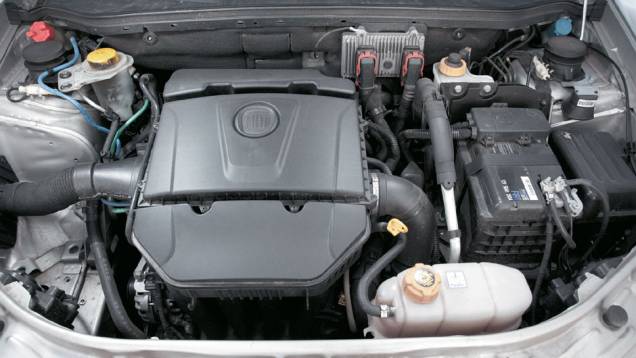 Maior e mais eficiente que o motor das rivais, o 1.8 16V da Fiat cumpriu sua obrigação ao proporcionar desempenho superior nas provas dinâmicas e surpreendeu com o baixo consumo