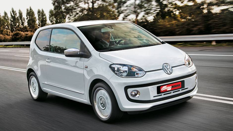 O Up! ser&aacute; lan&ccedil;ado no Brasil em 2014 j&aacute; com motor flex | <a href="https://quatrorodas.abril.com.br/carros/impressoes/volkswagen-up-643008.shtml" rel="migration">Leia mais</a> | <a href="https://quatrorodas.abril.com.br/noticias/fabricantes/conheca-versoes-vw-up-771576.shtm" rel="migration"></a>