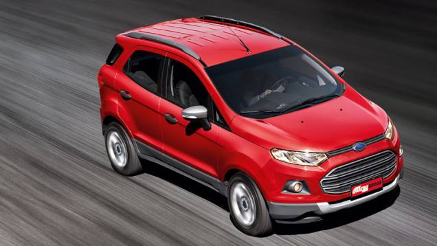 O EcoSport 2013 dá as caras, mas só estreia nas lojas em setembro | <a href="https://quatrorodas.abril.com.br/carros/testes/ford-ecosport-freestyle-1-6-16v-699470.shtml" rel="migration">Leia mais</a>