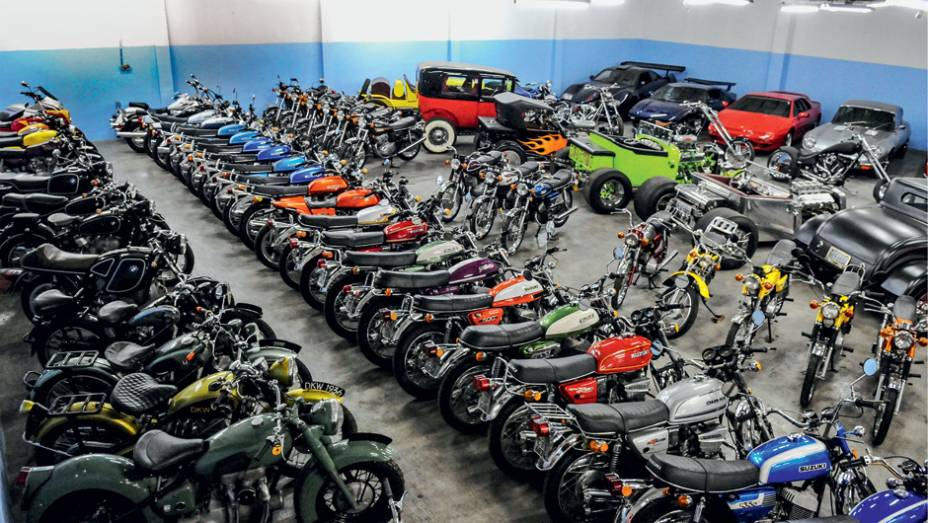 Conjunto de 270 motos: futuro museu em São Roque (SP) | <a href="https://quatrorodas.abril.com.br/reportagens/geral/arca-tesouros-733321.shtml" rel="migration">Leia mais</a>