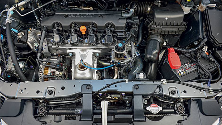 Nesta vers&atilde;o, o motor 1.8 entrega 140 cv de pot&ecirc;ncia | <a href="https://quatrorodas.abril.com.br/carros/testes/honda-civic-2014-735270.shtml" rel="migration">Leia mais</a>