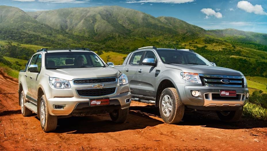 Na versão flex, elas são as preferidas de quem não pega no pesado. Entre as duas novidades, qual a que oferece mais? | <a href="https://quatrorodas.abril.com.br/carros/comparativos/chevrolet-s10-flex-x-ford-ranger-flex-735678.shtml" rel="migration">Leia mais</a>