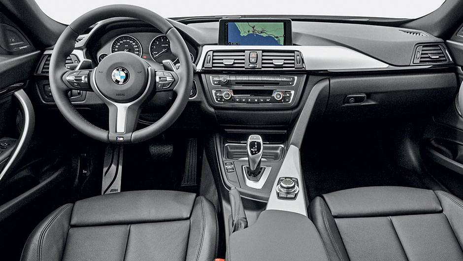 O interior &eacute; basicamente o mesmo da fam&iacute;lia da S&eacute;rie 3 | <a href="https://quatrorodas.abril.com.br/carros/impressoes/bmw-335i-gt-740953.shtml" rel="migration">Leia mais</a>