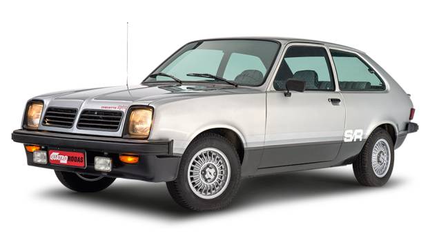 Desta vez, o visual mais bravo vinha acompanhado de mais desempenho | <a href="https://quatrorodas.abril.com.br/carros/classicos-brasileiros/chevrolet-chevette-s-r-782545.shtml" rel="migration">Leia mais</a>